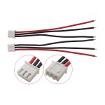 Wholesale 10pcs 2s 3s 4s 5s 6s 7s Battery Balance Charger Plug Cable Connector  22AWG Balancer Silicone Wire
